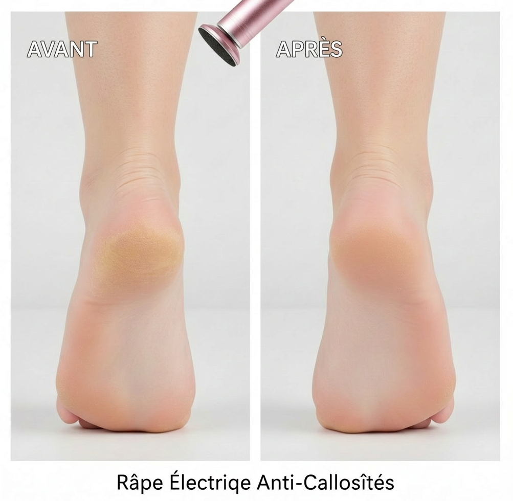 Râpe Électrique Anti-Callosités