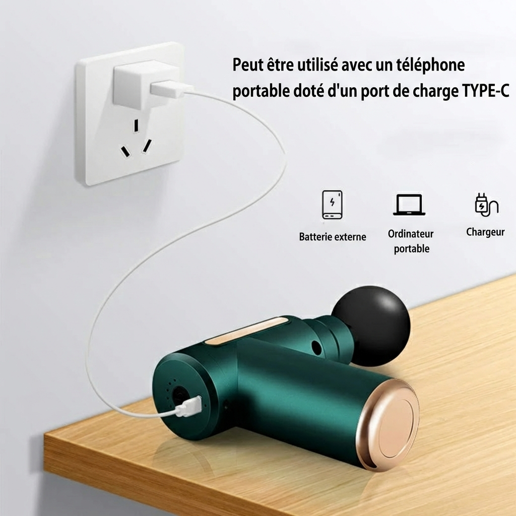 Pistolet de Massage Recufit 2025